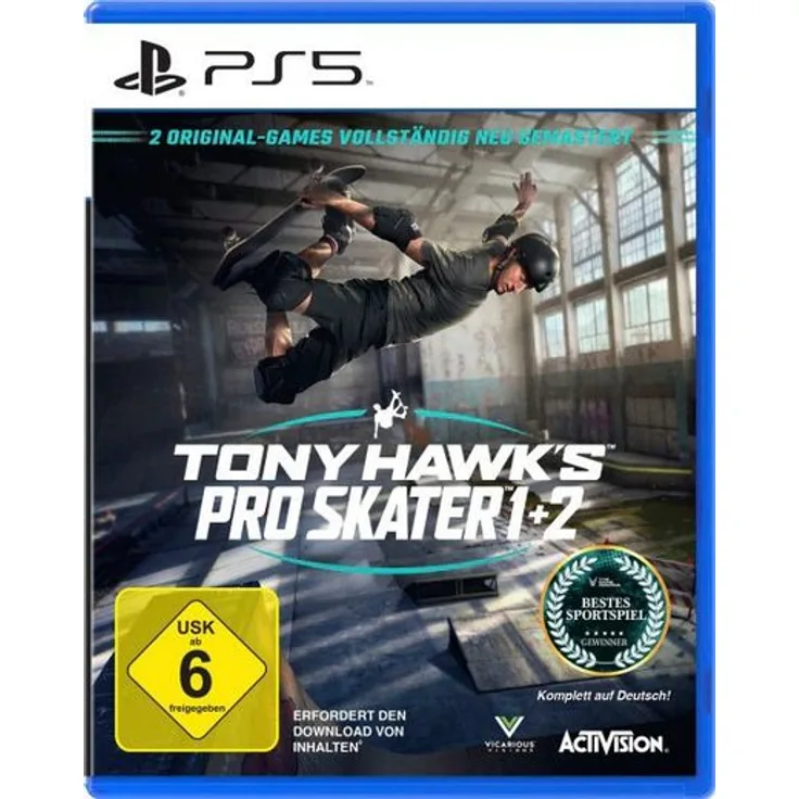 Tony Hawk's Pro Skater 1+2, USK 6 (PS5)