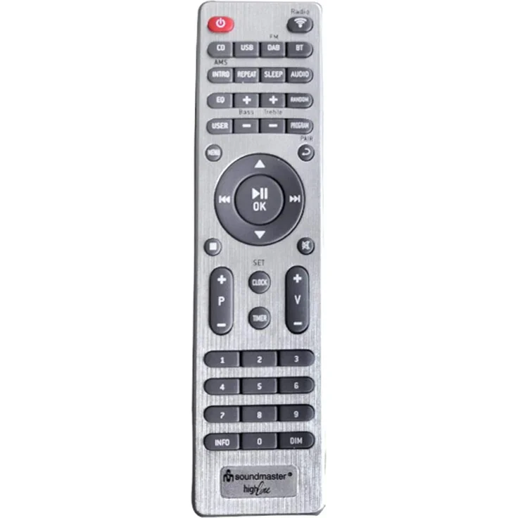 Soundmaster ICD2020WE CD-Radio mit Bluetooth, WLAN, TFT-Display, weiß – Bild 4