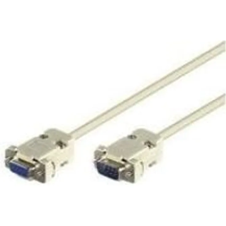 Microconnect DB9-DB9 30m Grau - Kabelschnittstellen--Adapter (DB9, DB9, Male Connector-Female Connector, 30 m, Grau)