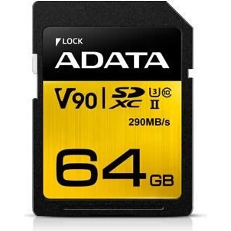 ADATA Premier One (64GB) Class 10 UHS-II SDXC Speicherkarte