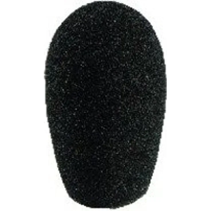 Monacor 23.2580 30x51mm Mikrofon-Windschutz, schwarz