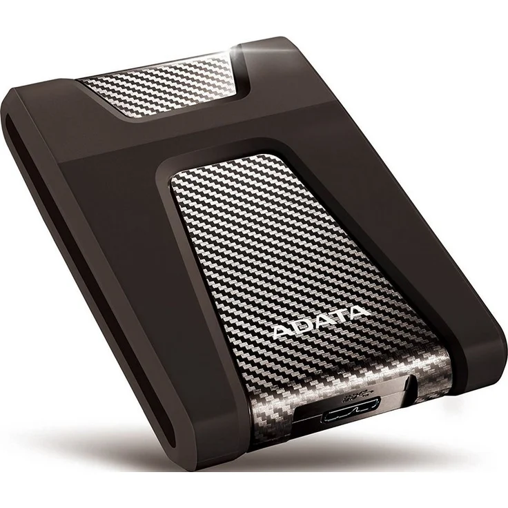 ADATA DashDrive Durable HD650 - Festplatte - 4 TB - extern (tragbar) - 2.5 Zoll (6.4 cm) - USB 3.1 - 256-Bit-AES - Schwarz (AHD650-4TU31-CBK) – Bild 1