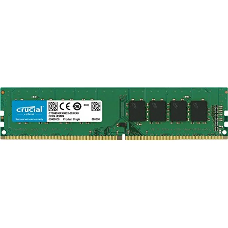 Crucial CT8G4DFS824A 8GB Speicher (DDR4, 2400 MT-s, PC4-19200, Single Rank x 8, DIMM, 288-Pin) - Preisvergleich – Bild 1