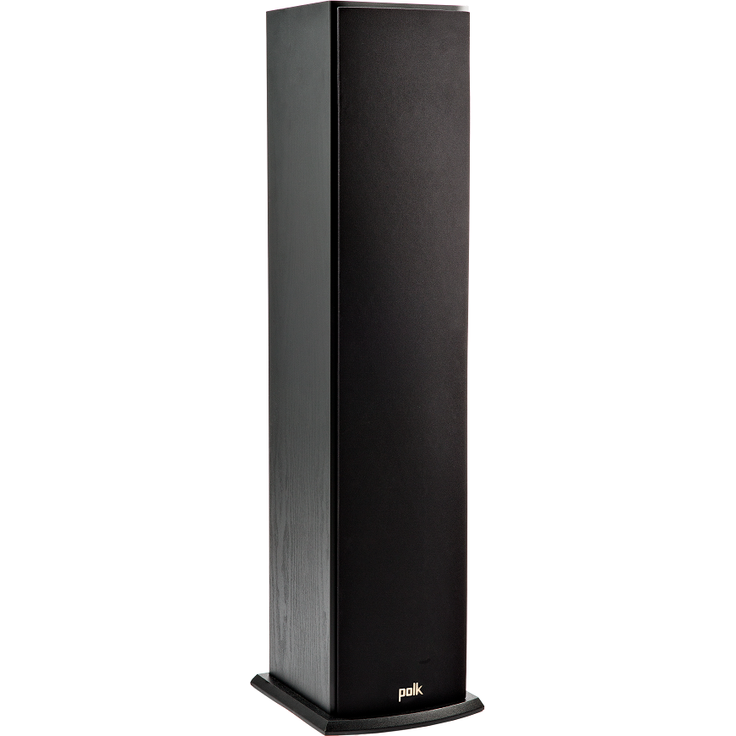 Polk Audio T50 Standlautsprecher, HiFi Lautsprecher für Musik und Heimkino Sound, passiver Full Range Lautsprecher, 20 - 150 Watt, 8 Ohm, 38Hz 24kHz (Stück) Standlautsprecher - 150 Watt - schwarz – Bild 2