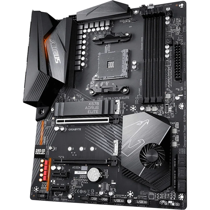 Gigabyte X570 AORUS ELITE (rev. 1.0) - ATX, AMD X570, Sockel AM4, Dual-channel DDR4 (X570 AORUS ELITE) – Bild 4