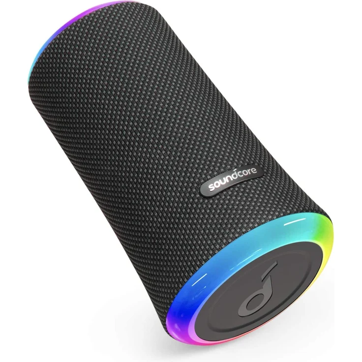 Anker Soundcore Flare 2 Bluetooth-Lautsprecher mit Lichteffekten, wasserdicht, schwarz – Bild 2