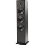 Polk Audio T50 Standlautsprecher, HiFi Lautsprecher für Musik und Heimkino Sound, passiver Full Range Lautsprecher, 20 - 150 Watt, 8 Ohm, 38Hz 24kHz (Stück) Standlautsprecher - 150 Watt - schwarz