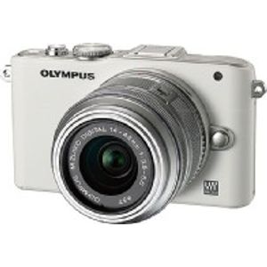 Bild für Olympus Pen Lite E-PL3 Double-Zoom Kit weiß inkl. M.ZUIKO 14-42mm II R + M.ZUIKO 40-150mm ED
