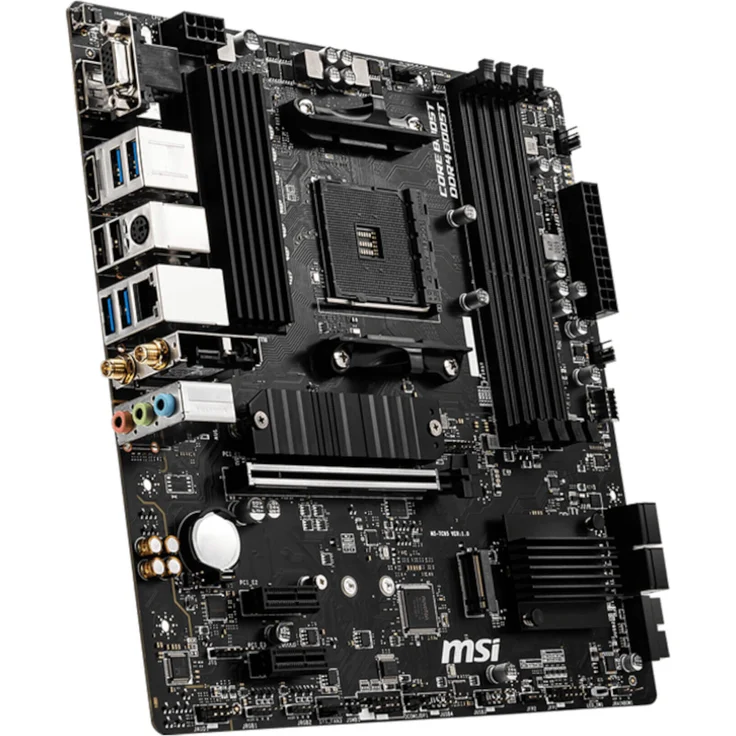 MSI B550M PRO-VDH WIFI - micro ATX, AMD B550, Sockel AM4, Dual-channel DDR4-SDRAM (7C95-001R) – Bild 4