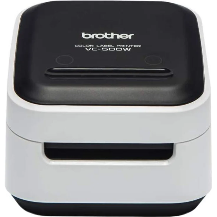 Brother VC-500W Farb-Etikettendrucker (für individuelle Layouts oder Fotos, für 9, 12, 19, 25 und 50 mm breite CZ-Etikettenrollen) – Bild 1