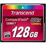 Transcend 128GB CompactFlash 800 Speicherkarte TS128GCF800