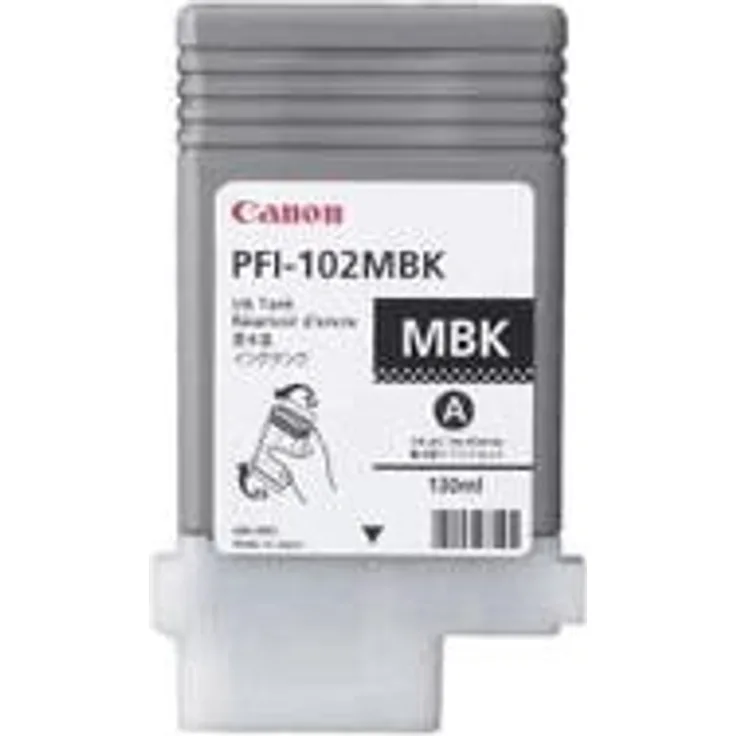 Canon PFI-102MBK Ink tank Pigment Matte Black Schwarz Tintenpatrone (PFI-102MBK)