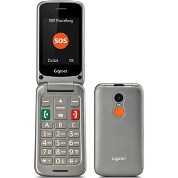 Gigaset GL590 Seniorenhandy Titan/Silber – Bild 4
