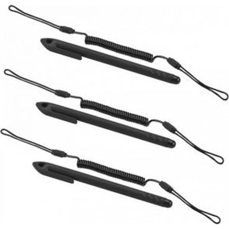 ZEBRA SG-TC7X-STYLUS-03 Eingabestift Schwarz - Eingabestifte (Schwarz, TC70-TC75, Kunststoff, 3 Stück(e))