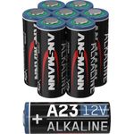 ANSMANN A23 12V Alkaline Batterie - 8er Pack MN21 Batterien geeignet für Alarmanlagen, Garagentoröffner, Fernbedienung & vieles mehr- Einwegbatterie