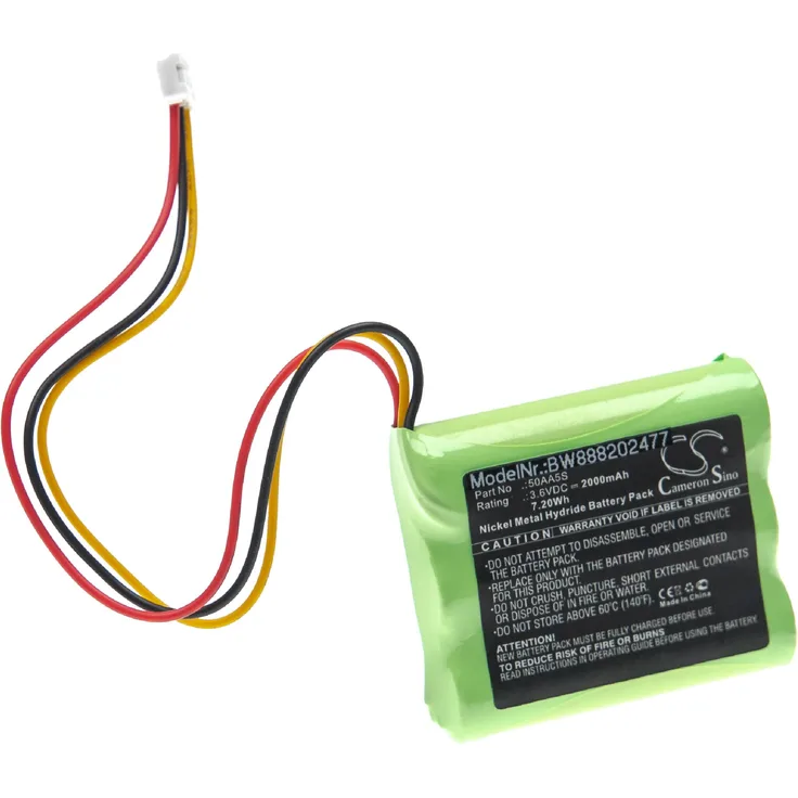 vhbw Akku kompatibel mit Toniebox Tonie Box Lautsprecher Boxen Speaker (2000mAh, 3,6V, NiMH)