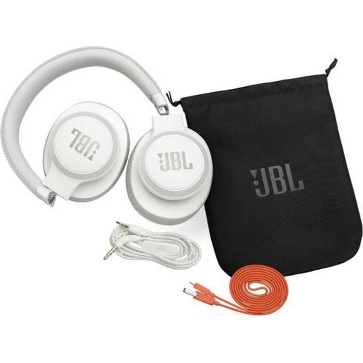 JBL Live 650BTNC Alexa-Integration Over-Ear-Kopfhörer mit Bluetooth, Mikrofon, Noise Cancelling, weiß – Bild 8