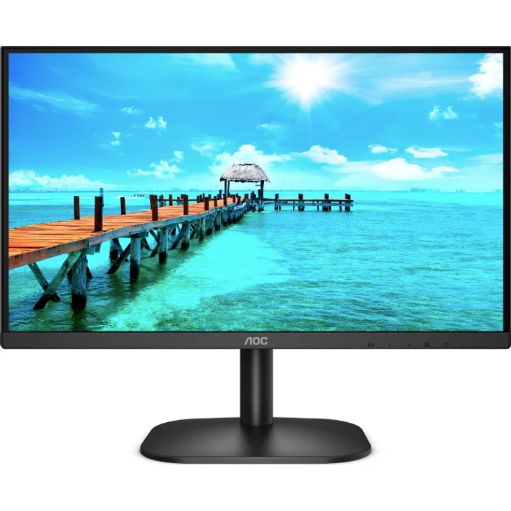 AOC 24B2XDA - 23,8 Zoll, Full HD (1920 x 1080), IPS-Panel, 75Hz, 4ms, 250cd/m² (24B2XDA) – Bild 1