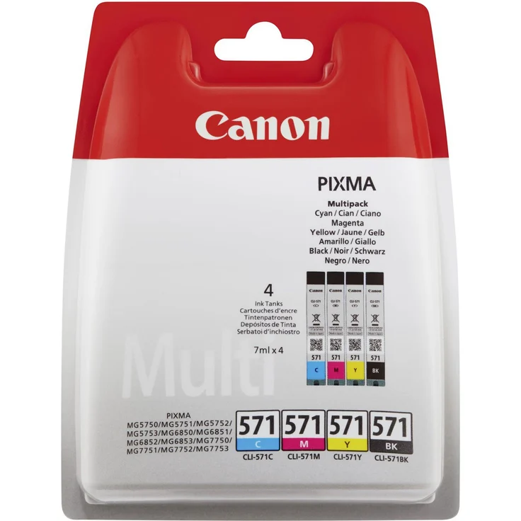 Canon 0386C005 CLI-571 C-M-Y-BK – Bild 1