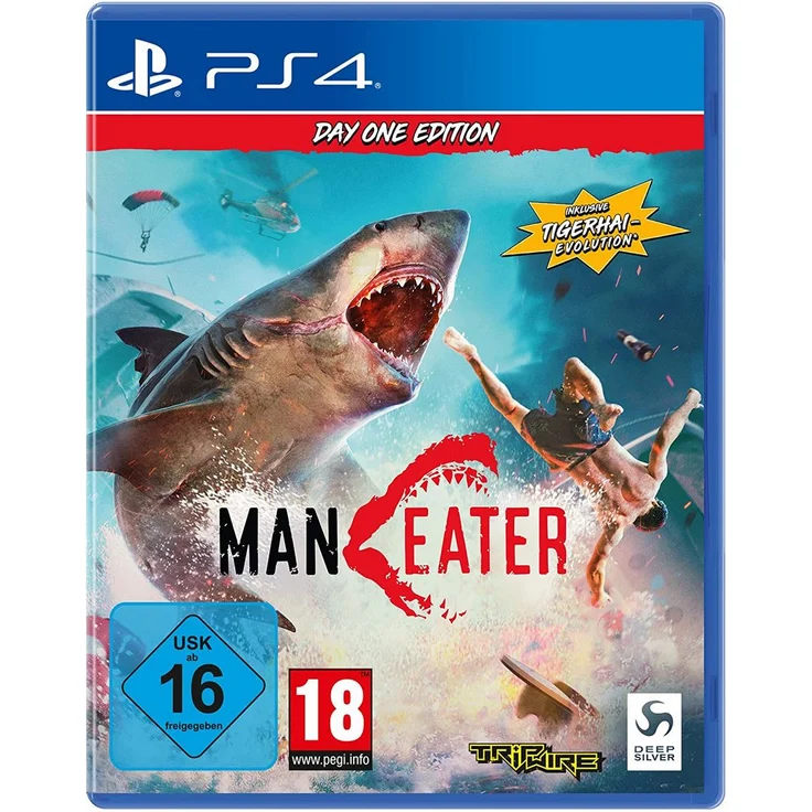 Maneater (Day One Edition) [inkl. kostenlosem Upgrade für PS5] (PS4) – Bild 1