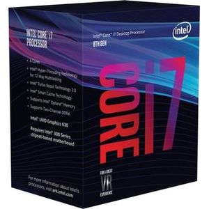 Bild für Intel Core i7-8700, 6 Kerne (12 Threads)