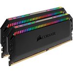 Corsair Dominator Platinum RGB 16GB (2x8GB) DDR4 3200MHz C16 Enthusiast RGB LED-Beleuchtung Arbeitsspeicher, schwarz - Preisvergleich