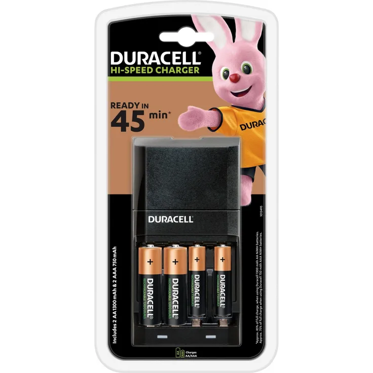 Duracell 5000394114524 Ladegerät für Batterien AC