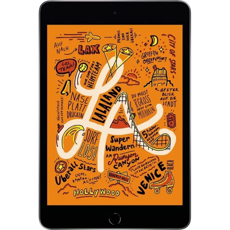Apple iPad Mini (2019) WiFi + Cellular Quad-HD-Auflösung 7,9 Zoll, LTE-Tablet, Hexa-Core, 3 GB RAM, 64 GB Speicher, iOS (Update auf iPadOS), Spacegrau (MUX52FD/A) – Bild 3