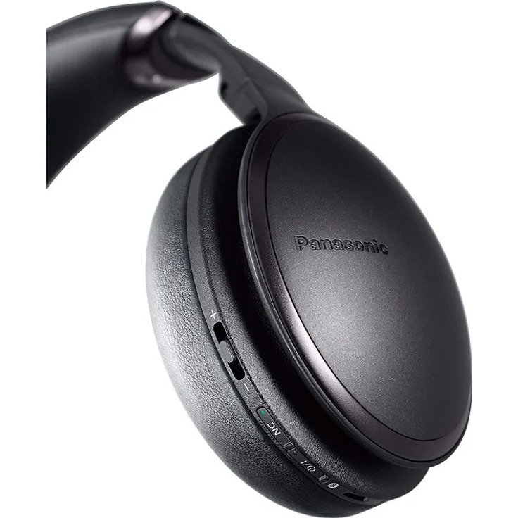 Panasonic RP-HD605NE-K Over-Ear-Kopfhörer, mit Bluetooth, Mikrofon, Noise Cancelling, schwarz – Bild 5
