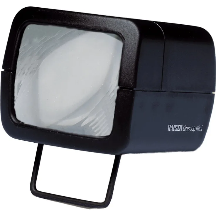 Kaiser Fototechnik 2010 diascop mini 3 Dia-Betrachter mit 3-fach vergrössernder Doppellinse