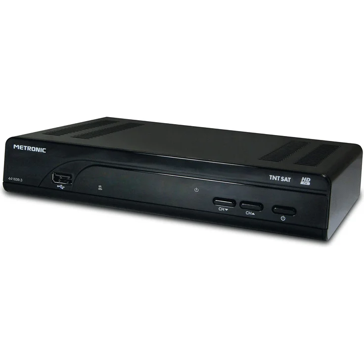 Metronic 441639 Terminal TNT SAT HD, schwarz – Bild 1