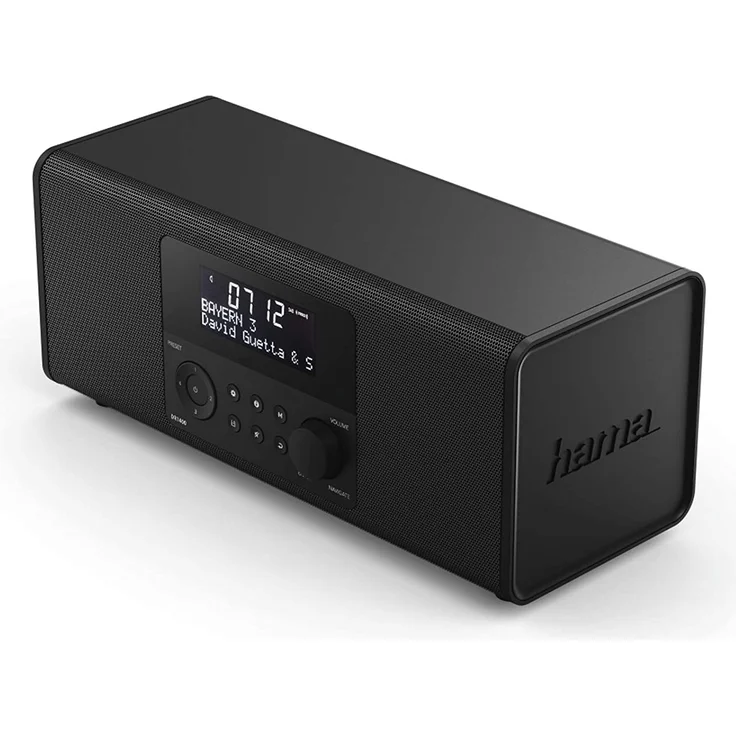 Hama DR1400 Digitalradio mit Wecker, LCD-Display, schwarz – Bild 3