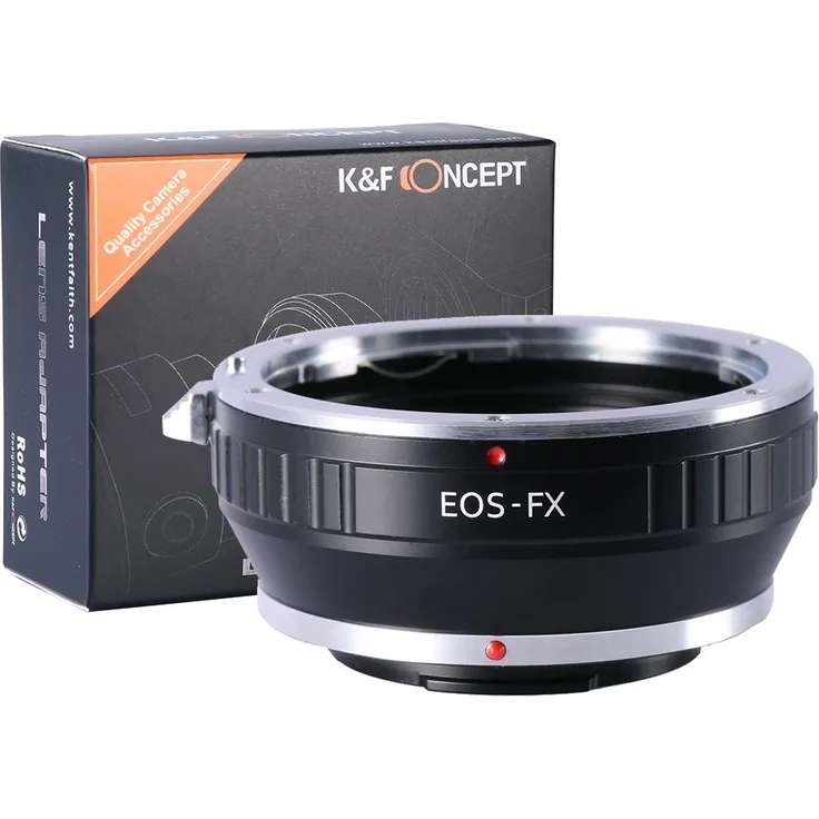 K&F Concept EOS EF/EFS Objektivadapter auf FujiFX Mount X-Pro1 X Kamera X-Serie, spiegellose Kameras