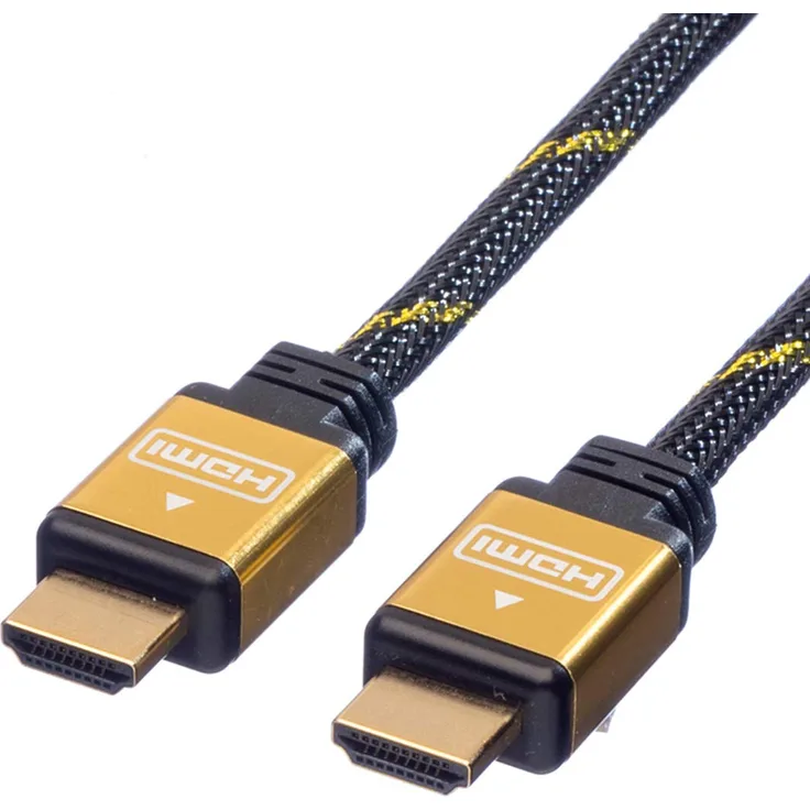 ROLINE GOLD HDMI High Speed Kabel mit Ethernet, 1,5 m