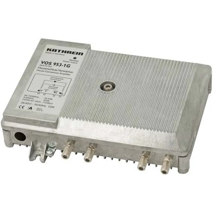 Kathrein Hausanschluss-Verstärker überwa. ferngespeist VOS 953-1G