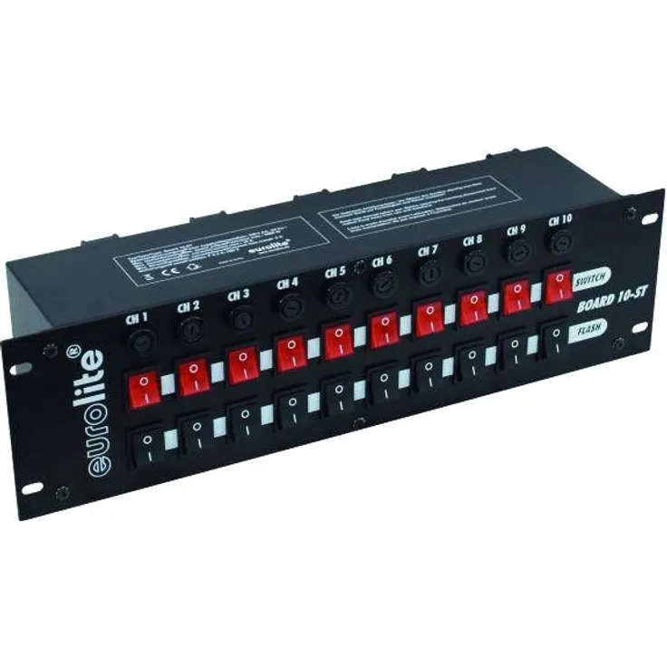 EUROLITE Board 10-ST 10x Schutzkontakt