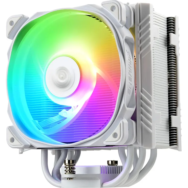 Enermax ETS-T50 AXE ETS-T50A-W-ARGB - White Version - Prozessor-Luftkühler - (für: LGA1156, AM2, AM2+, LGA1366, AM3, LGA1155, AM3+, LGA2011, FM1, FM2, LGA1150, FM2+, LGA2011-3, LGA1151, AM4, LGA2066) - Aluminium und Kupfer - 120 mm - Preisvergleich