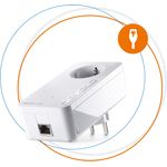 devolo Magic 2 2400 LAN Single Adapter: Weltweit schnellster Powerline-Erweiterungs-Adapter für Hochgeschwindigkeits-Heimnetzwerk, ideal für Home Office (2400 Mbit-s, 1x Gigabit LAN-Anschluss, G.hn) - Preisvergleich
