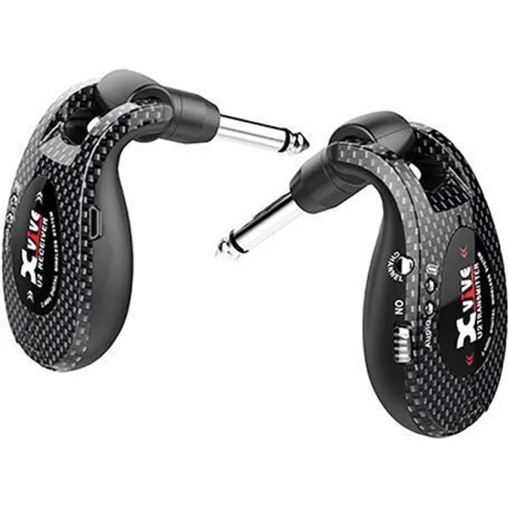 XVive U2 Carbon Instrumental Wireless System Drahtlos System für Gitarre 24GHz