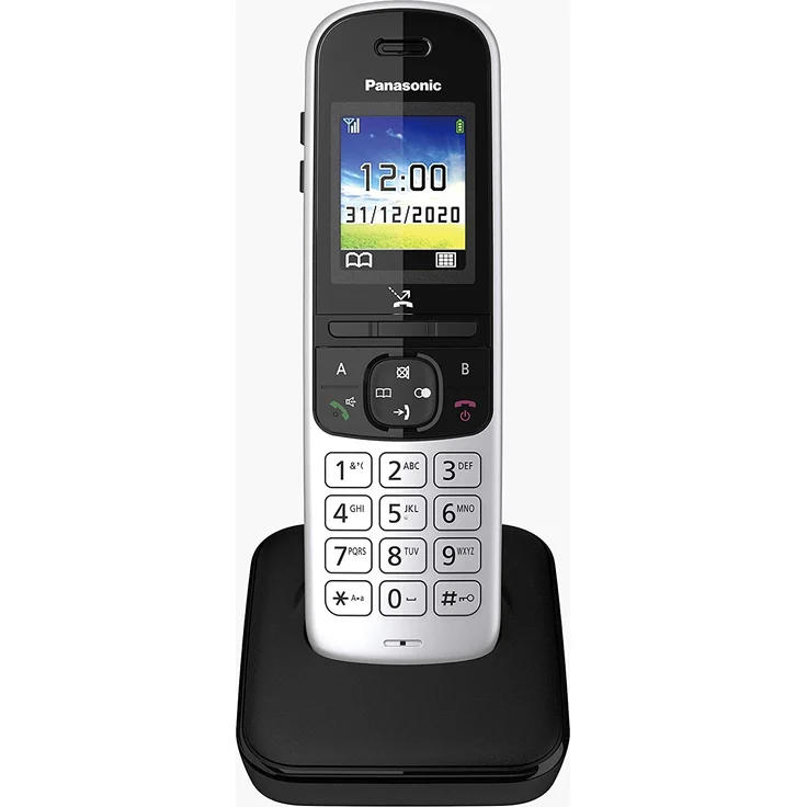 Panasonic KX-TGH710GS Analog-Telefon schwarz – Bild 1