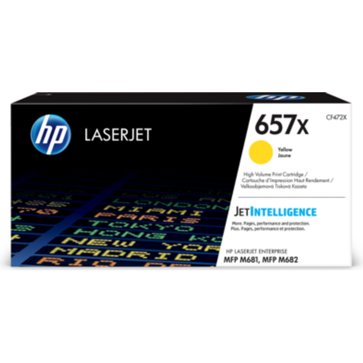 HP 657X Original Tonerpatrone gelb ca. 23.000 Seiten CF472X