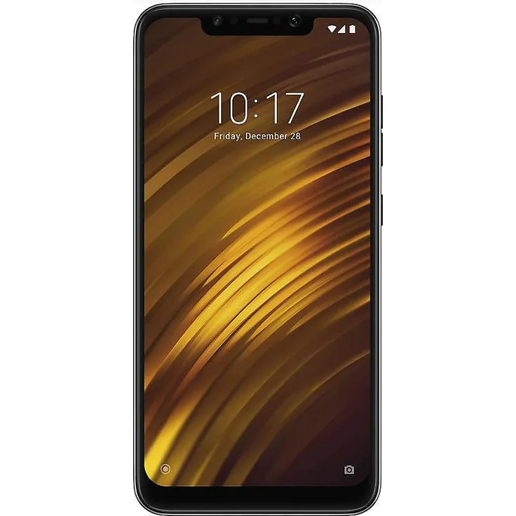 Xiaomi Pocophone F1 Smartphone 15,7cm (6,2 Zoll) IPS-Display, 64GB interner Speicher, 6GB RAM, Dual-SIM, Android, Graphite Black
