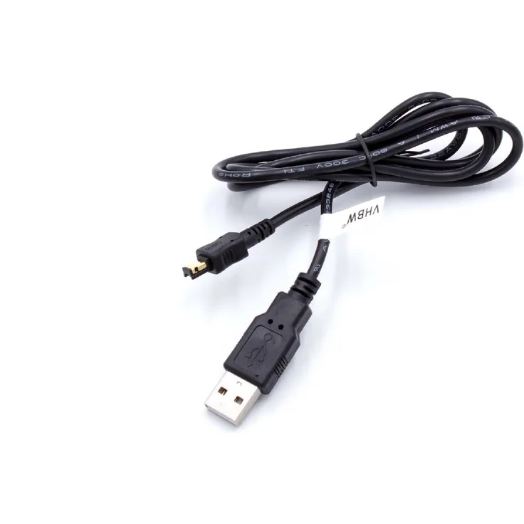 vhbw USB Ladegerät Ladekabel passend für Nikon Coolpix L100, L110, L120, L330, L810, L820, L830, S810c, S810