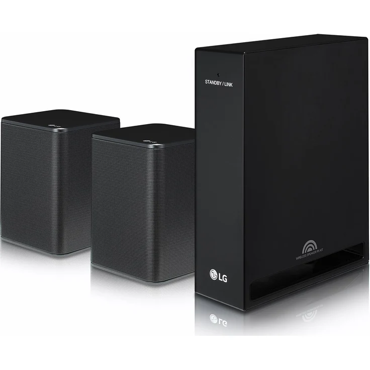 LG SPK8-S Surround Rücklautsprecher Set 2.0 (140W für SK10Y und SK9Y) schwarz – Bild 2