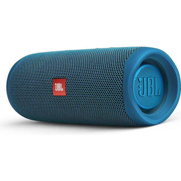 JBL Flip 5 Eco Bluetooth-Lautsprecher, wasserdicht, blau – Bild 4