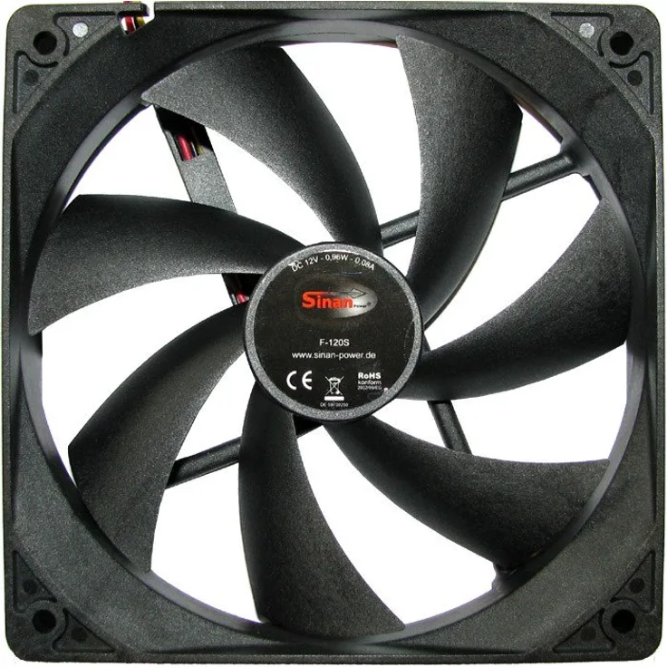 Sinan F120-S 120mm Gehäuselüfter