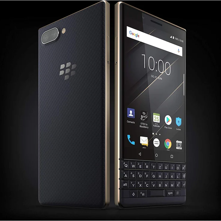 BlackBerry KEY2 LE Smartphone 11,43cm (4,5 Zoll) IPS-Display, 64GB interner Speicher, 4GB RAM, Dual-SIM, Champagne – Bild 4