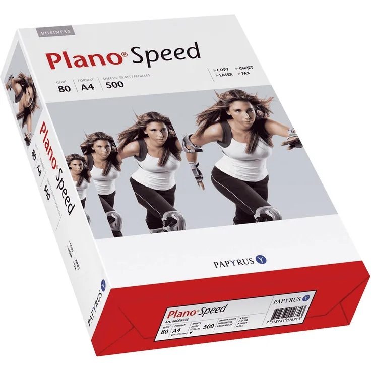 Papyrus Multifunktionspapier PLANOSpeed, DIN A4, 80 g-qm, weiß, 500 Blatt
