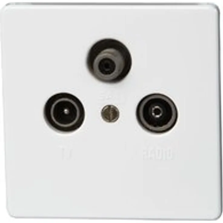Kopp 916002088 Vision Antennensteckdose TV-RF-SAT