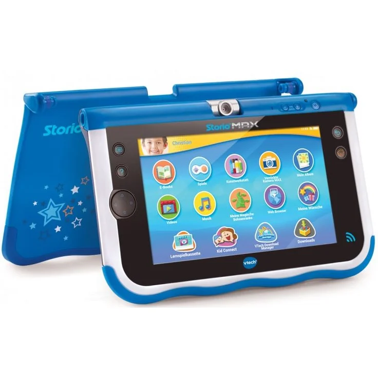 Vtech Storio Max 7 SD-Auflösung 7 Zoll, WLAN-Tablet, Dual-Core, 1 GB RAM, 8 GB Speicher, Android, Blau (80-166804) – Bild 3